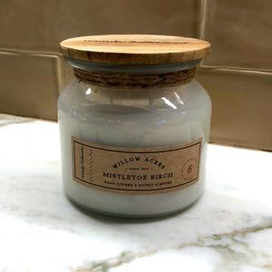 14.2 ounce full-size candle! Mistletoe Birch scent, brand new